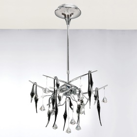 Cygnet Crystal Ceiling Lights Diyas Multi Arm Crystal Fittings